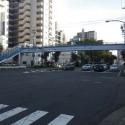 富士見横断歩道橋塗装・修繕工事及びﾊﾞﾘｱﾌﾘｰ対策工事