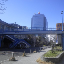 駿河町横断歩道橋修繕・塗装工事