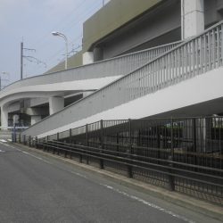 旭丘横断歩道橋塗装・修繕工事